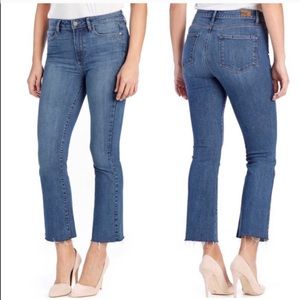 PAIGE Collette high rise slim crop